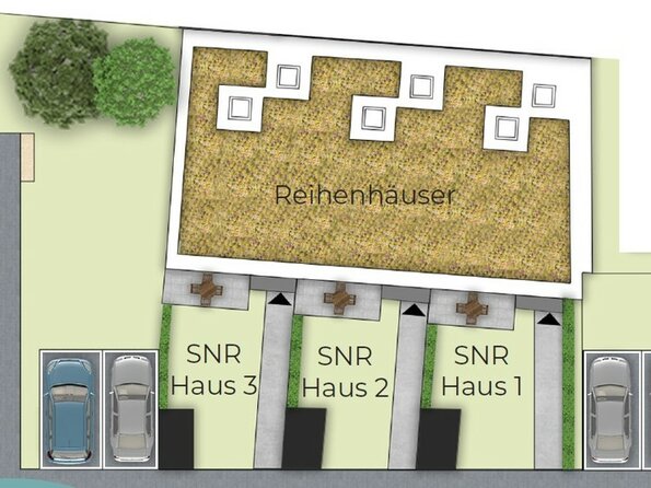 ReihenhäuserLageplan