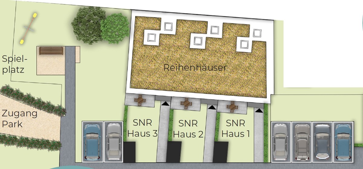 ReihenhäuserLageplan